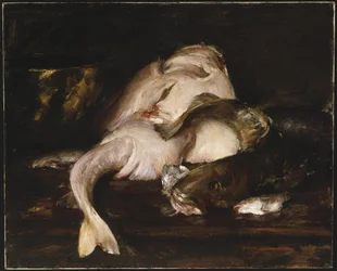 Stillleben, Fisch, 1912